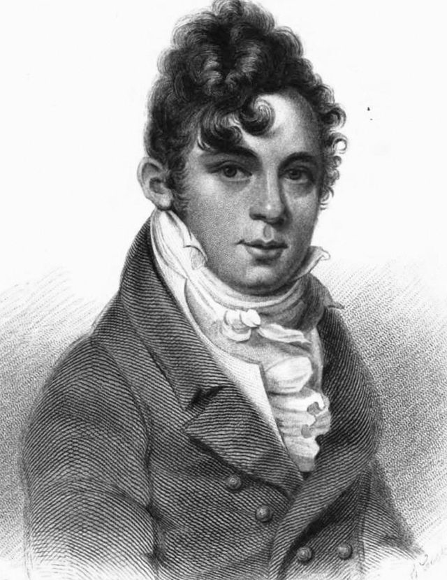 A drawing of Theodore Hook in the early 19th century, about the time he did the Berners Street Hoax